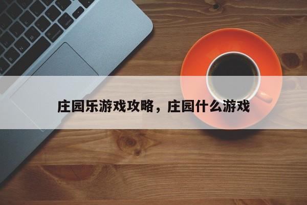 庄园乐游戏攻略，庄园什么游戏