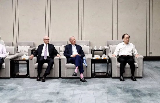 陈吉宁会见图灵奖、诺贝尔奖得主杰弗里·辛顿等2025世界人工智能大会嘉宾代表